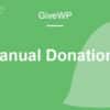 GiveWP Manual Donations