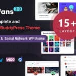 MetaFans Theme - Community & Social Network BuddyPress Theme 3.3.5
