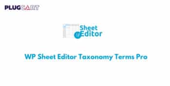 WP Sheet Editor Taxonomy Terms Pro