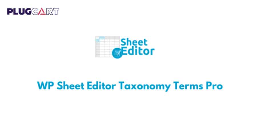 WP Sheet Editor Taxonomy Terms Pro