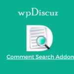 wpDiscuz Comment Search Addon 7.1.1