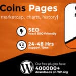 Coins MarketCap - WordPress Cryptocurrency Plugin 5.3