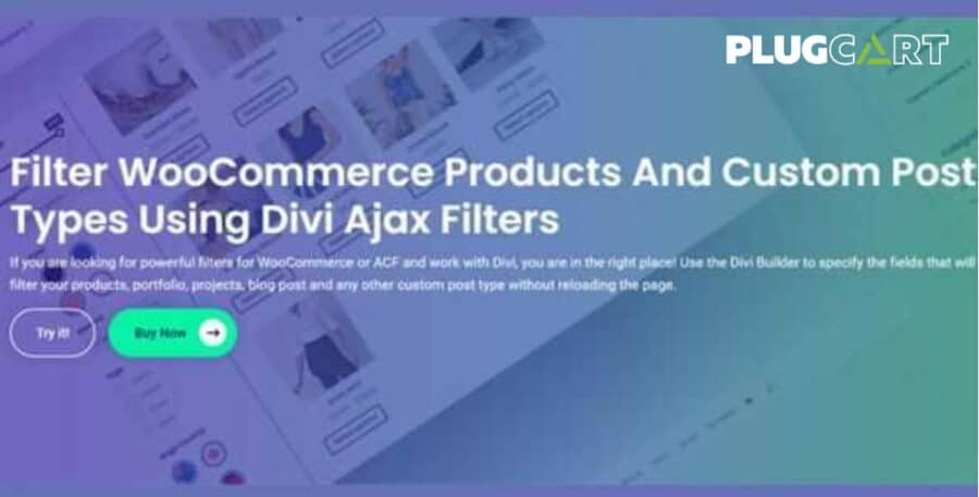 Divi Ajax Filter – Divi Ajax Filter plugin for WooCommerce and Custom Posts