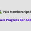 Paid Memberships Pro Goals Progress Bar Addon