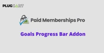 Paid Memberships Pro Goals Progress Bar Addon