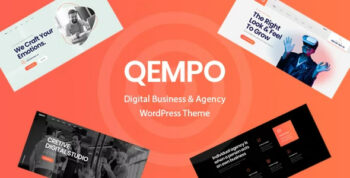 Qempo - Digital Agency Services WordPress Theme