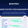 Header Footer Code Manager Pro