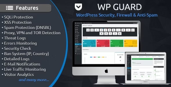WP Guard – Security, Firewall & Anti-Spam plugin for WordPress