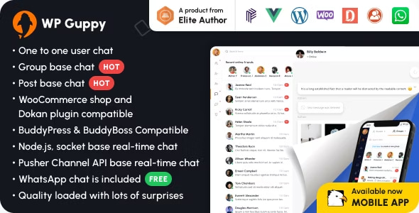 WP Guppy – A live chat plugin for WordPress