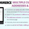 WooCommerce Multiple Customer Addresses