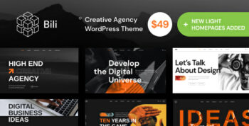 Bili - Creative Agency WordPress Theme themeforest
