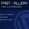 Fast Gallery for Gutenberg CodeCanyon