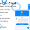 Messenger chat support WordPress Plugin codecanyon