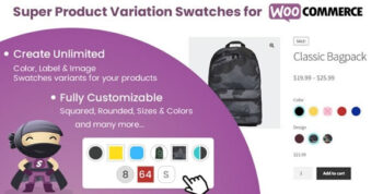Super Product Variation Swatches for WooCommerce CodeCanyon