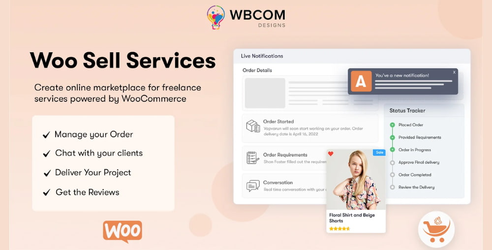 Woo Sell – WooCommerce Service Selling | WBCOM Designs