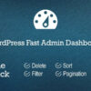 WordPress Fast Admin Dashboard CodeCanyon
