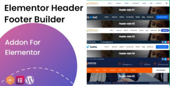 Elementor Header Footer Builder - Addon CodeCanyon