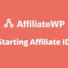 AffiliateWP Starting Affiliate ID Addon