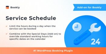 Bookly Service Schedule (Add-on) Codecanyon