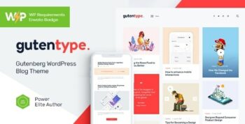 Gutentype Theme Themeforest