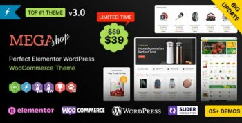 Mega Shop WP Theme Themeforest