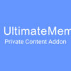 Ultimate Member Private Content Addon