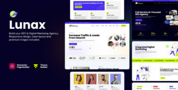 Lunax Theme Themeforest