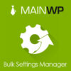 MainWP Bulk Settings Manager Extension