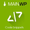 MainWP Code Snippets Extension