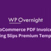 WooCommerce PDF Invoices & Packing Slips Premium Templates