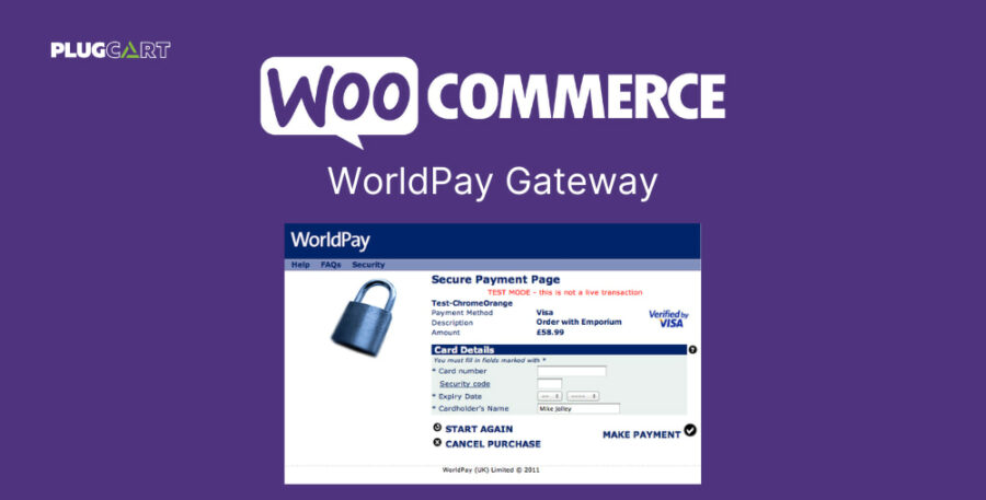 WooCommerce WorldPay Gateway