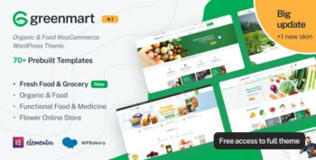 GreenMart Theme Themeforest