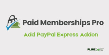 Paid Memberships Pro Add PayPal Express Addon