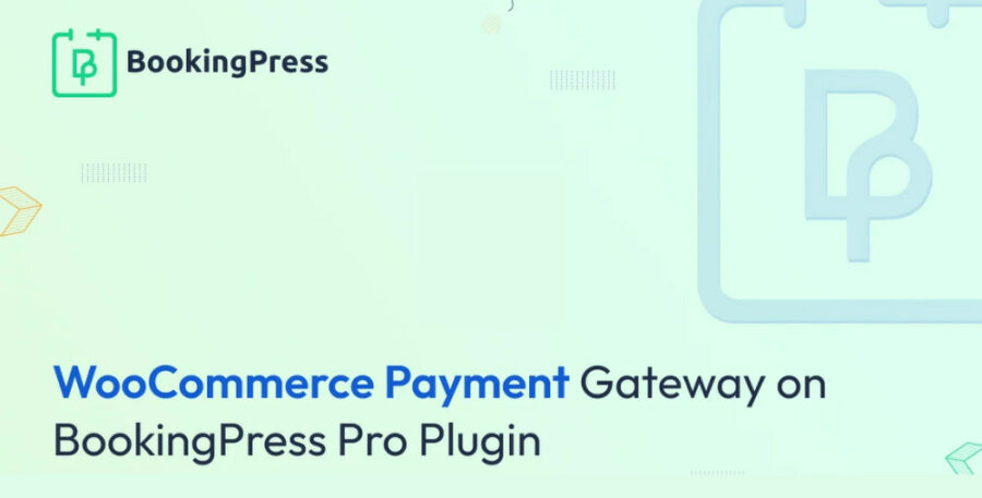 BookingPress WooCommerce Payment Gateway Addon