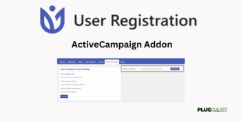 User Registration ActiveCampaign Addon