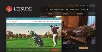 Hotel Leisure WordPress Theme Themeforest