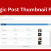 Magic Post Thumbnail Pro