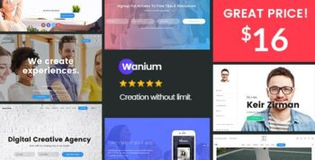 Wanium Theme Themeforest