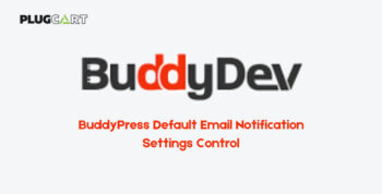 BuddyPress Default Email Notification Settings Control