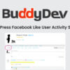 BuddyPress Facebook Like User Activity Stream
