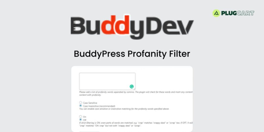 BuddyPress Profanity Filter