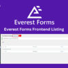 Everest Forms Frontend Listing