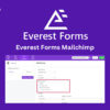 Everest Forms Mailchimp