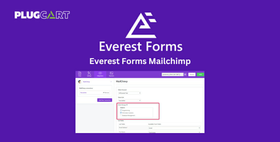 Everest Forms Mailchimp