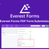 Everest Forms PDF Form Submission