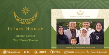 Islam House Theme Themeforest