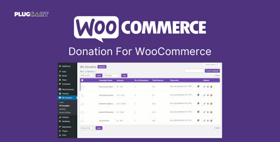 Donation For WooCommerce