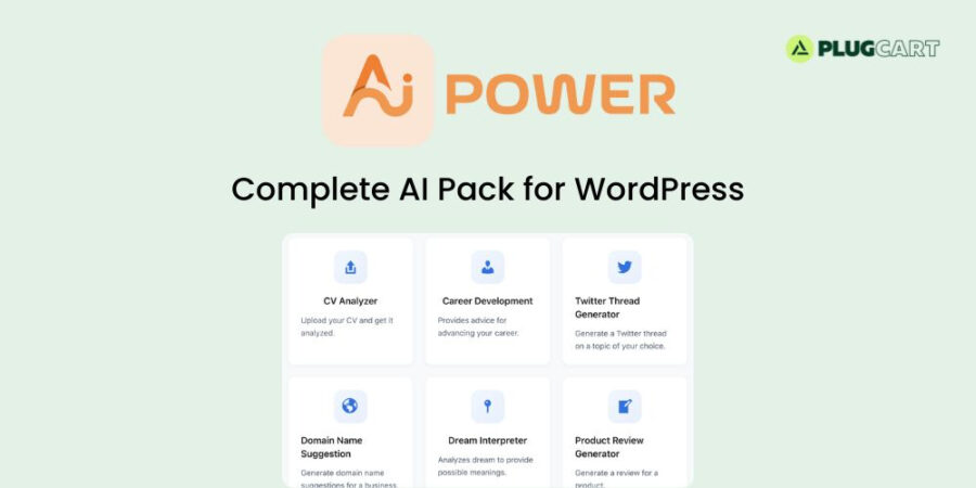 AI Power Complete AI Pack for WordPress