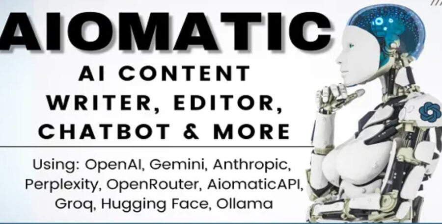 Aiomatic - AI Content Writer, Editor, ChatBot & AI Toolkit