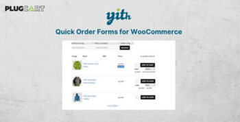 YITH Quick Order Forms for WooCommerce